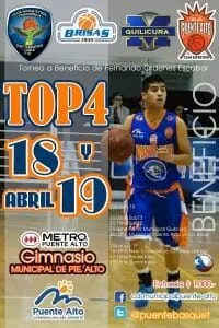 Afiche Top 4 Beneficio-
