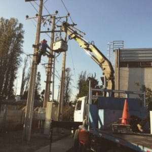 trabajo instalacion transformador