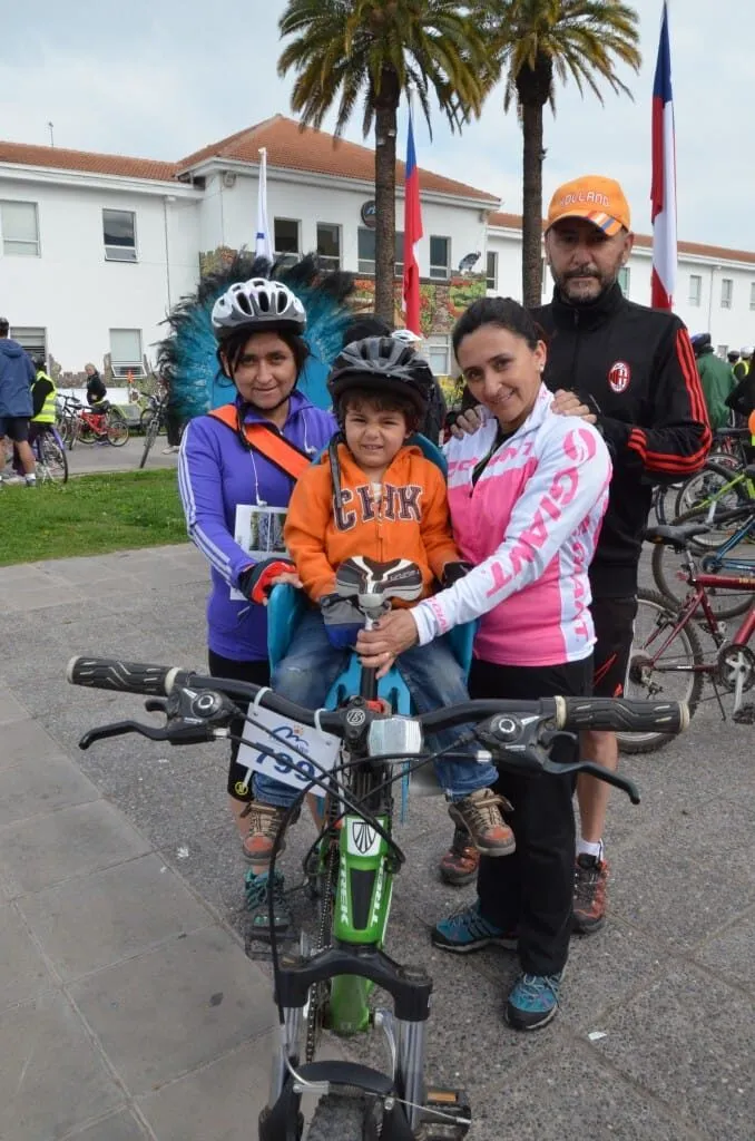 El pedaleo fue intenso