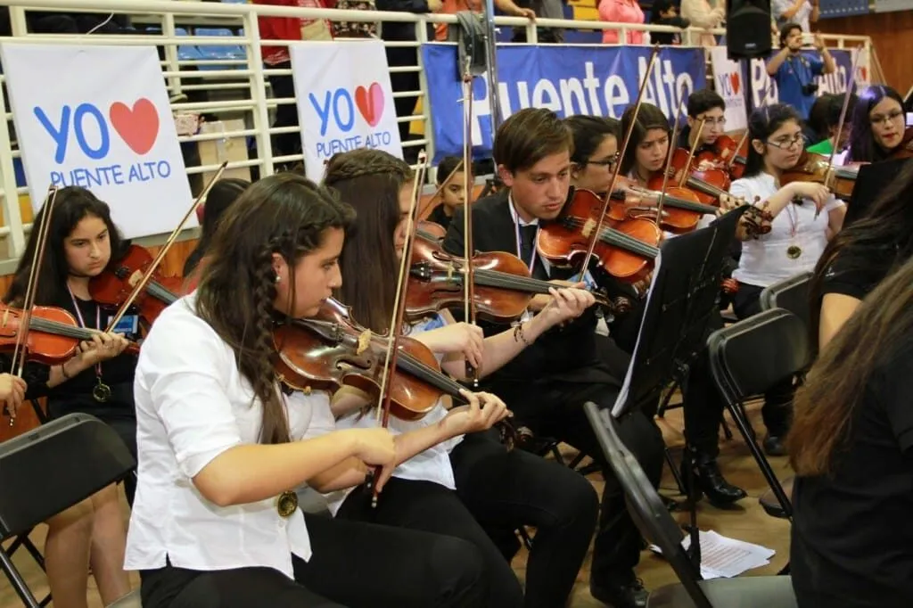Encuentro de Orquestas Juveniles: Nuestro gimnasio dio la nota alta