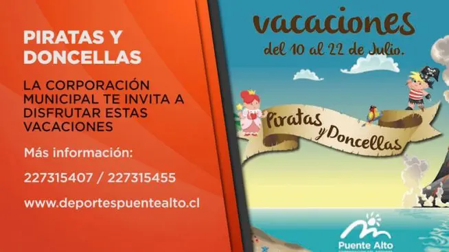 “Piratas y Doncellas” Vacaciones de invierno entretenidas