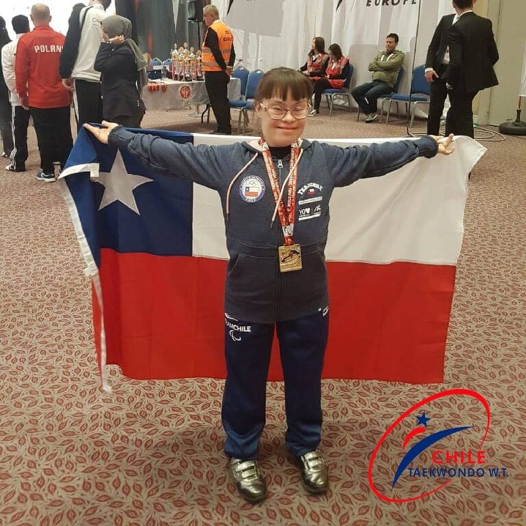 Puente Alto le da a Chile su primera campeona mundial de ParaTaekwondo