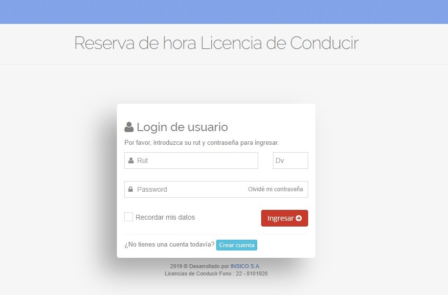 ¡Ya se puede obtener hora online para renovar licencias de conducir