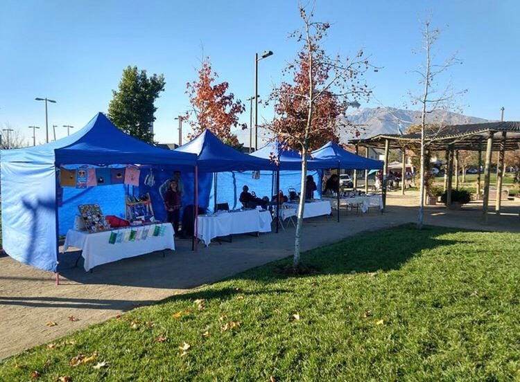 Feria de artesanías en Ciudad del Sol de Puente Alto