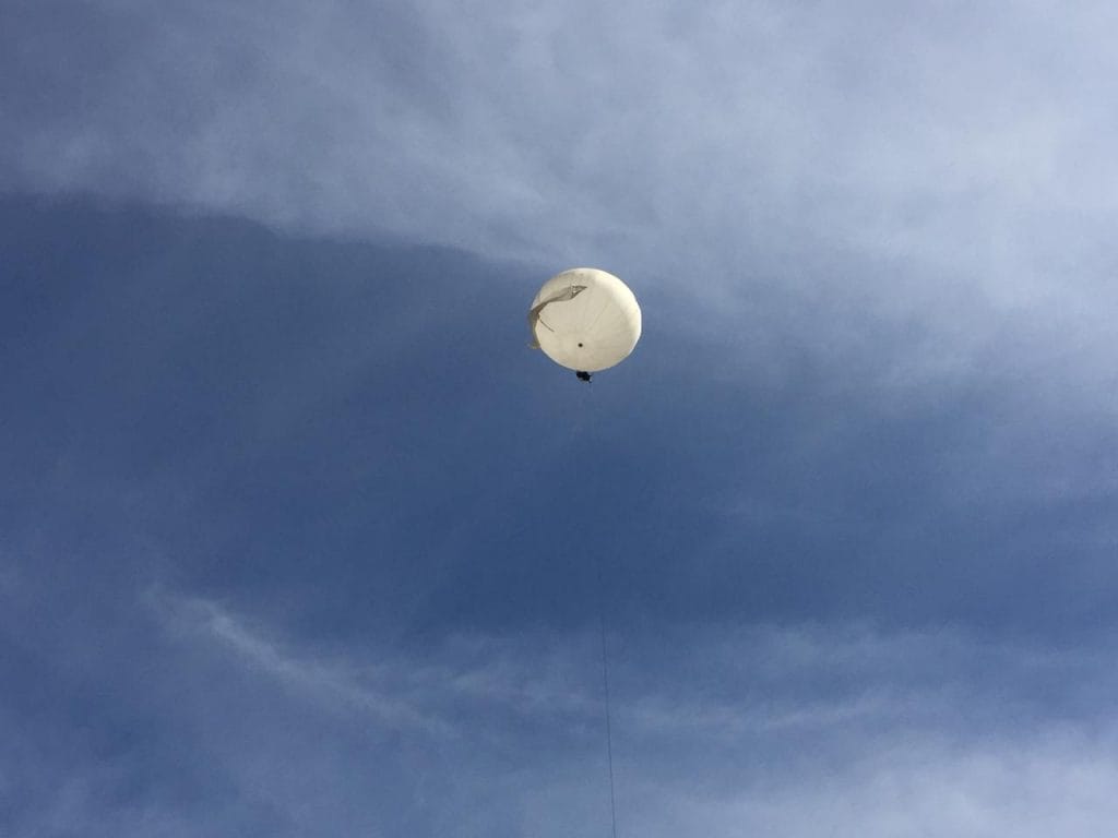 Alguien te mira: Globo de televigilancia estará en el cielo de Puente Alto