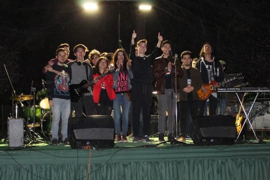 Escuela del Rock se presentó en Santo Tomás Puente Alto