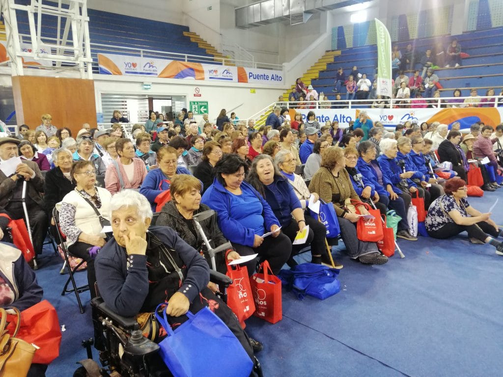 Nueva actividad para el adulto mayor de Puente Alto se vivió con éxito