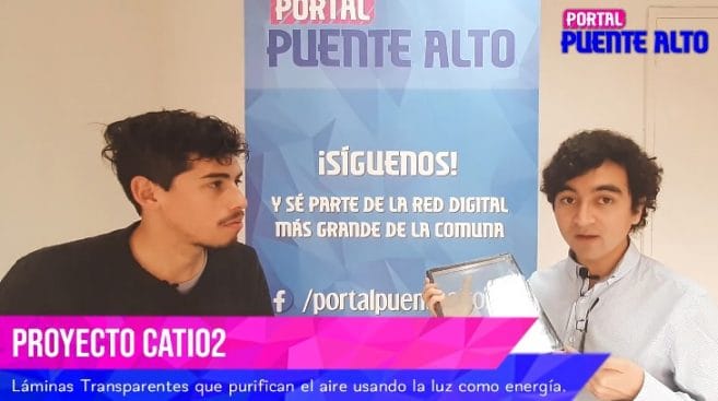 CATiO2: Las láminas purificadoras de aire creadas por un puentealtino