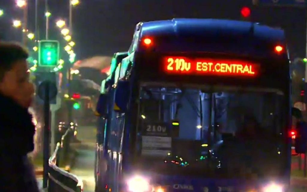 Transporte público nocturno reanudará servicios en Puente Alto