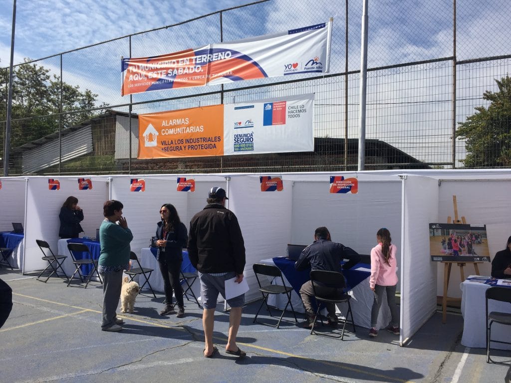 Varios trámites realizaron los vecinos en un nuevo municipio en terreno