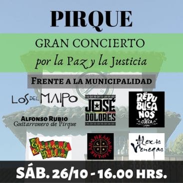 Manifestaciones culturales y familiares se vivirán este sábado en Pirque y San José de Maipo