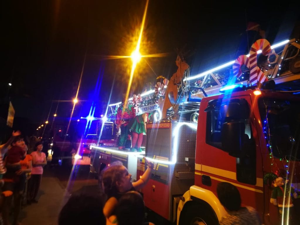 Este domingo 22 de diciembre la Tercera Compañía del Cuerpo de Bomberos de Puente Alto realizará su segundo desfile navideño