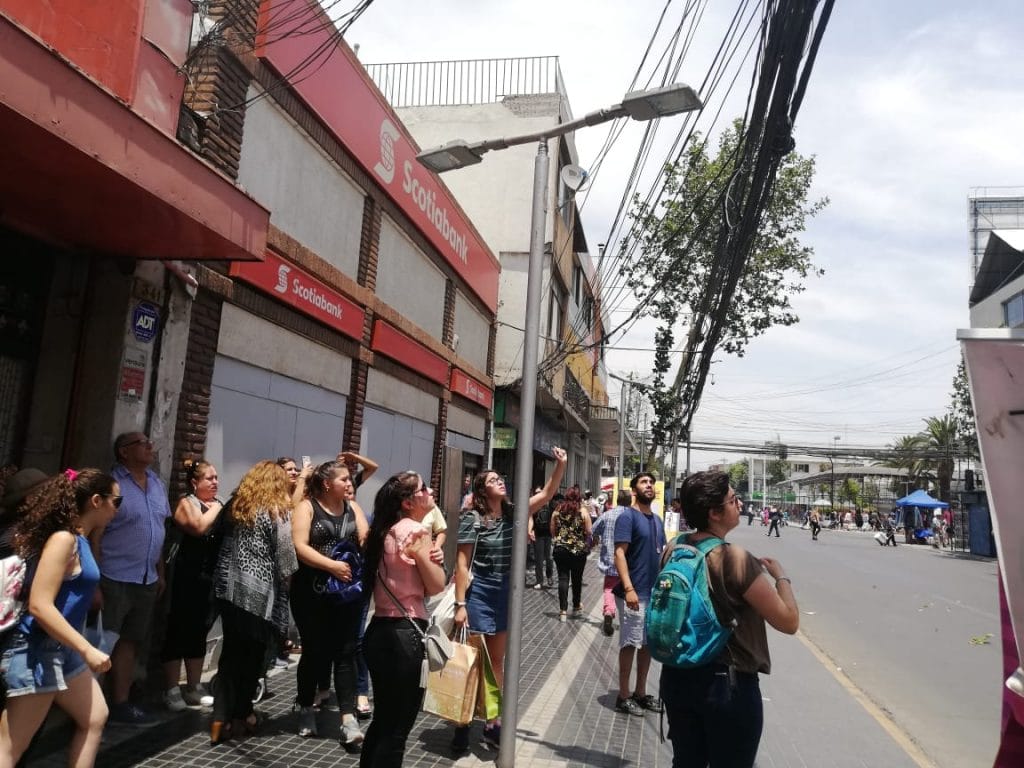 Rescate de felino sorprendió a vecinos de la Plaza de Puente Alto