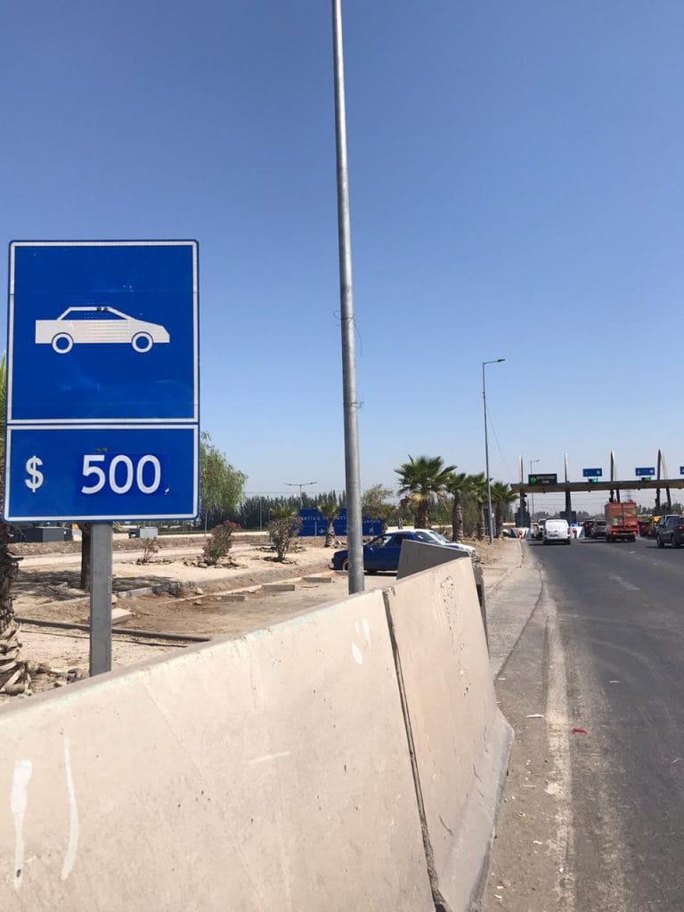 Indignación causó alza de 100 pesos en el peaje de Acceso Sur en Puente Alto