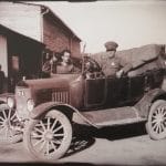 Foto: Automóvil de Carabineros, Jorge Cassis (1930)