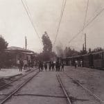 Foto: Estación de trenes Plaza de Puente Alto, Jorge Cassis (1930)