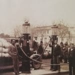 Foto: Primera bomba bencinera, Enríque Villadangos (1936)