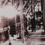 Foto: Trabajadores Molino Puente Alto (1925)