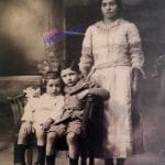 Madre e hijos, estudio Cassis (1922)