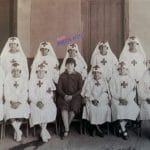 Brigada de Cruz Roja en escuela de Puente Alto (1926) Colección Museo Histórico Nacional)