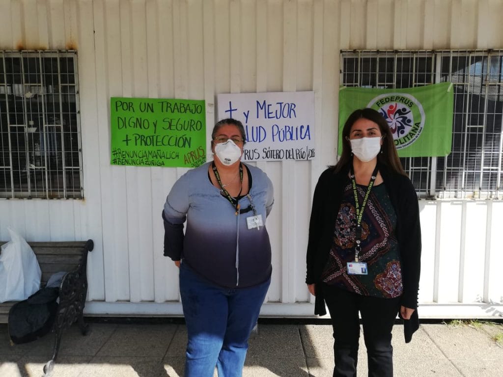 Crisis por Covid-19: el complejo escenario que viven los trabajadores de la salud en el Sótero del Río en Puente Alto