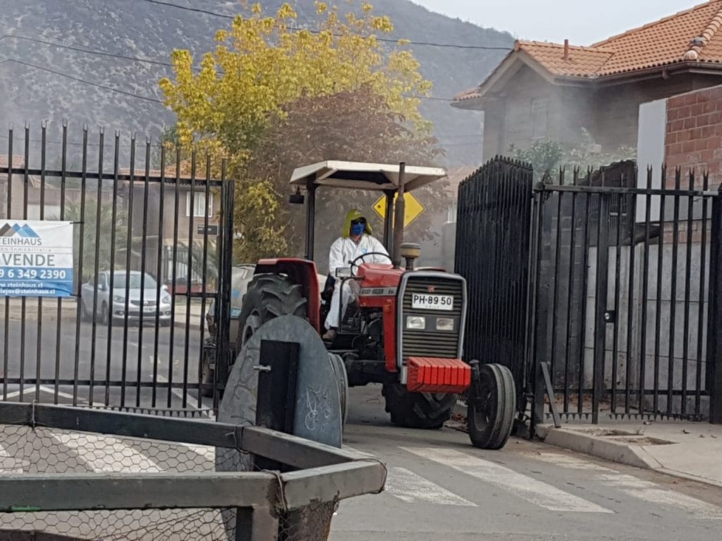 Municipalidad de Puente Alto realiza sanitización: entérate cómo pueden llegar a tu sector