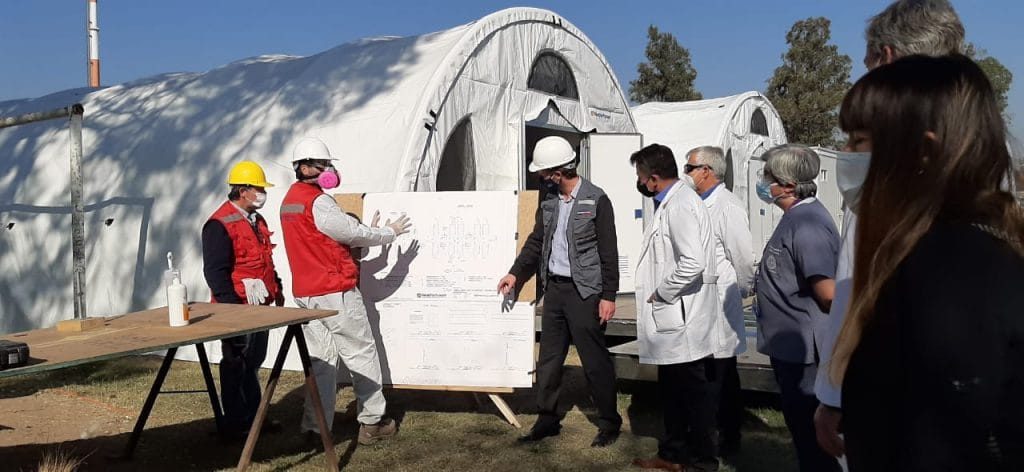 Hospital modular anexo al Sótero del Río inicia funciones la próxima semana en Puente Alto