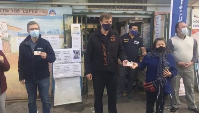 Puente Alto, Germán Codina y Joaquín Lavín dan inicio a plan piloto “La Billetera del Barrio”