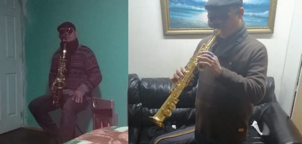Música y clases online al ritmo del saxofonista e icono puentealtino Luis Morales Valdés