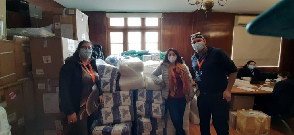 Hospital Sótero del Río recibe donaciones por parte de Teletón y de La Asociación de Enfermeras y Enfermeros