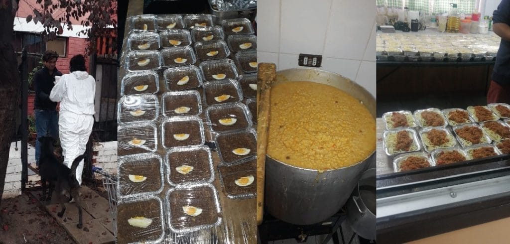 “La Ele”, la olla común de Bajos de Mena que ayuda con 600 comidas diarias