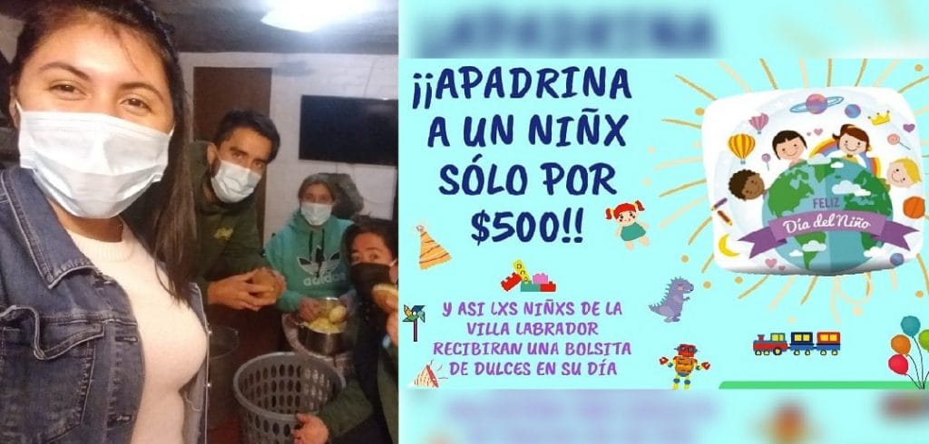 Villa Labrador de Puente Alto inicia campaña “apadrina a un niño por solo $ 500”.