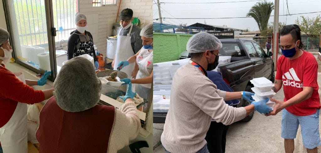 Ollas solidarias puentealtinas continúan entregando alimentación en tiempos de pandemia