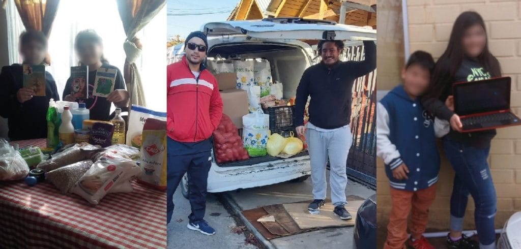 “Proyecto 10×10” realiza donaciones de kits estudiantiles y alimentos a niños del colegio Siembra en Bajos de Mena