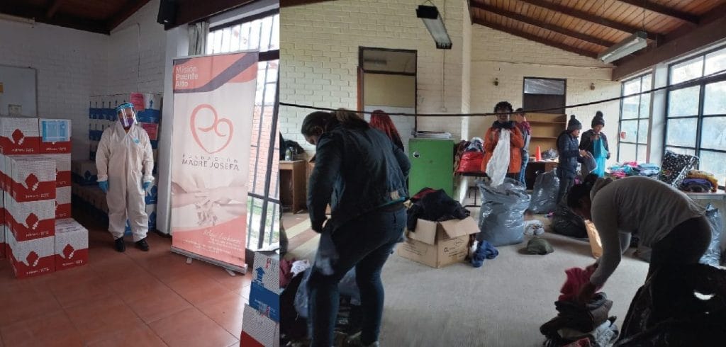 “Ahora Yo Te Abrigo”: Campaña de la Fundación Madre Josefa que reúne ropa y frazadas para familias necesitadas en Puente Alto.