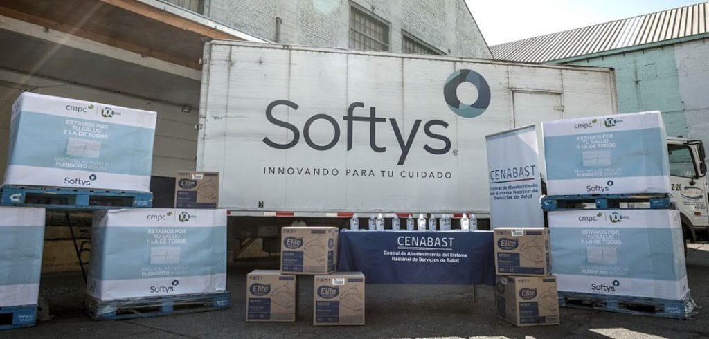 400 mil mascarillas donadas a Cenabast para el plebiscito son fabricadas en la planta de CMPC de Puente Alto