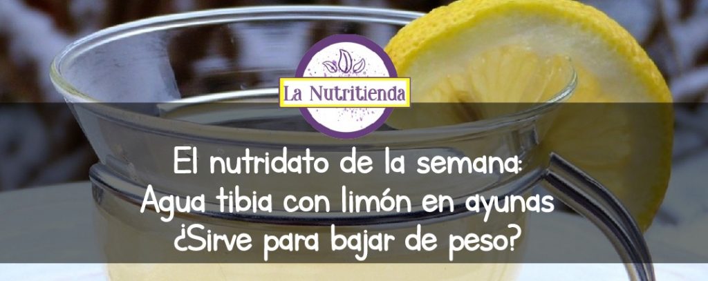 Agua tibia con limón en ayunas ¿Sirve para bajar de peso?