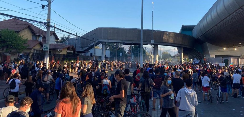 Nuevo día de manifestaciones en Puente Alto