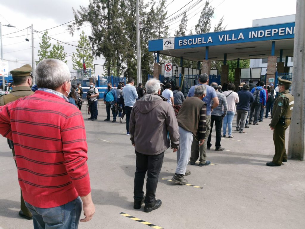Gran participación de puentealtinos en el Plebiscito Nacional