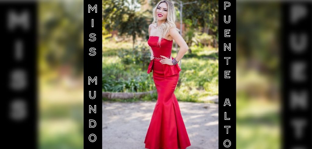 ¡La motivó un propósito social! Joven artista representa a Puente Alto en Miss Mundo Chile Ivonne Sagredo