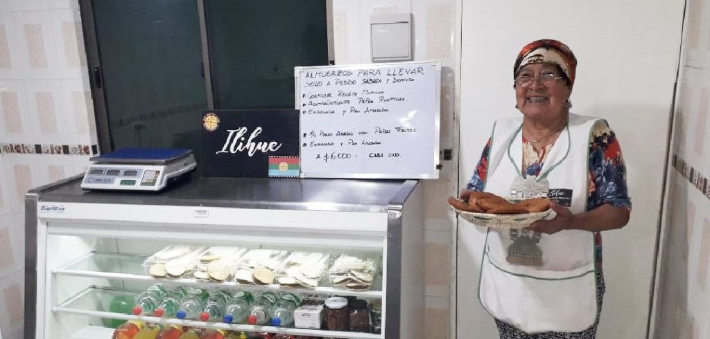 ¡Herna Rosas lleva la gastronomía mapuche del Pueblito Las Vizcachas a su casa!