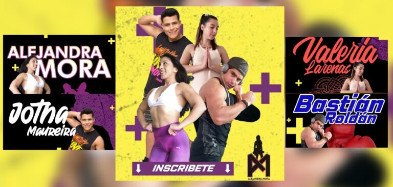 Mujeres puentealtinas power y empoderadas se suman al entrenamiento grupal online de Ale Mora