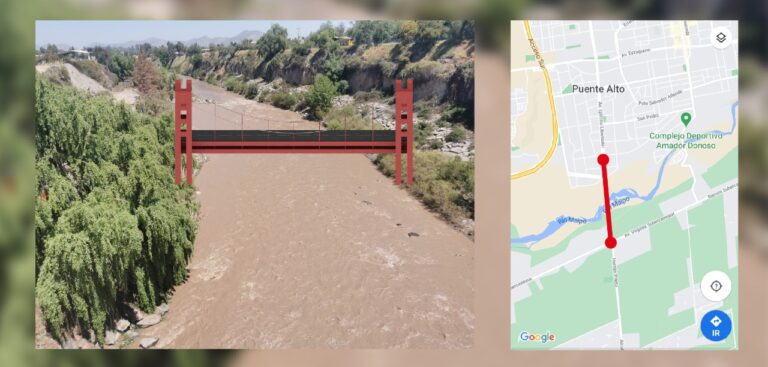En etapa de estudio se encuentra puente anunciado entre Puente Alto y Pirque