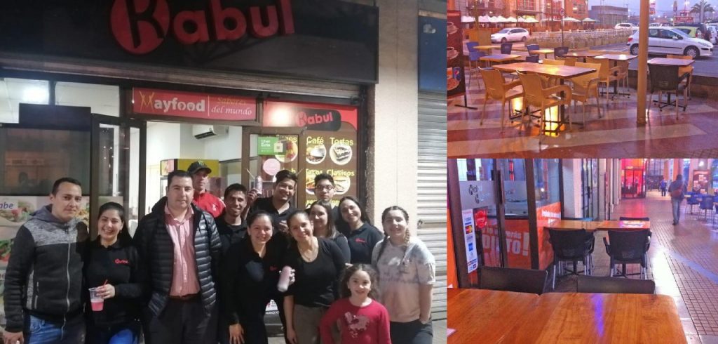 Kabul abre su terraza en Plazuela Independencia y activa compras con tarjeta Junaeb