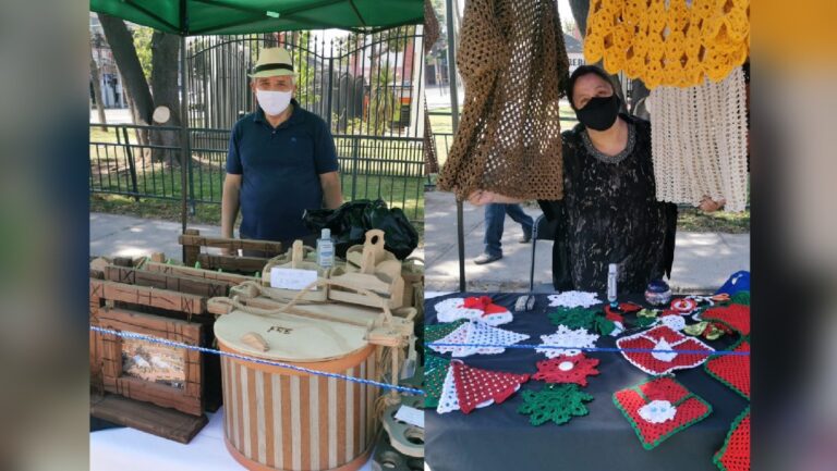 ¡Tienes que conocerlos! Matrimonio puentealtino emprende con novedosos productos en madera y tejidos a crochet