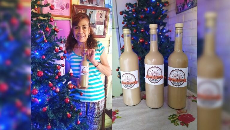 Con el cariño de siempre: Vecina de la Villa Doña Gabriela deleita con su preparación de “Cola de Mono”