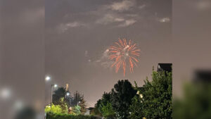 Fuegos artificiales en Puente Alto