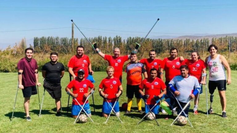 ¡Sin barreras! Vecino de Puente Alto formó selección de fútbol para personas con discapacidad física