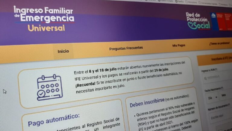 IFE Universal en Puente Alto: comenzó proceso de postulación para beneficio de julio