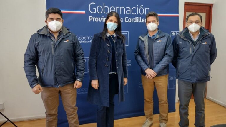CGE se reúne con Delegada Presidencial de Cordillera en el marco de su plan de relacionamiento